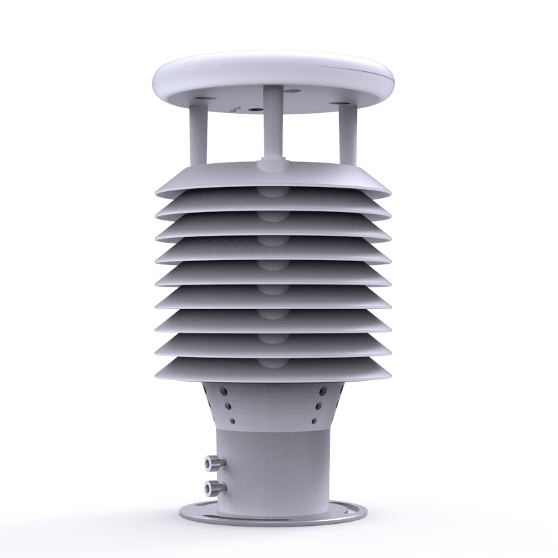 壓電十二要素氣象傳感器產品結構圖